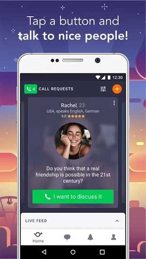 Chỉ cần một lần chạm để trò chuyện với người khác