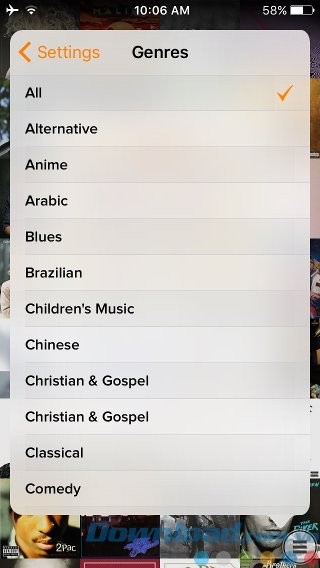 Thể loại âm nhạc đa dạng