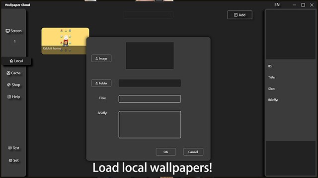 Cung cấp hình nền web tương tác chuyên nghiệp với các công cụ tích hợp sẵn