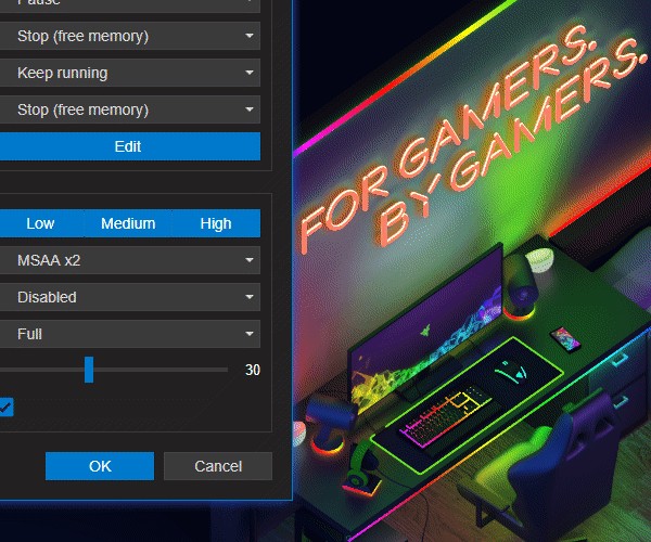 Hiệu ứng HDR Bloom tạo ra ánh sáng lấp lánh, bắt mắt cho hình nền