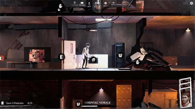 Điều hành một bệnh viện bị chiến tranh tàn phá với tư cách là bác sĩ