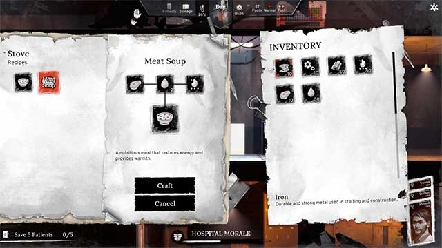 Chế tạo công cụ, thuốc men hữu ích và xây dựng các cơ sở