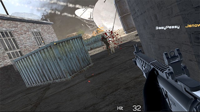 Bắn súng góc nhìn thứ nhất để tiêu diệt kẻ thù