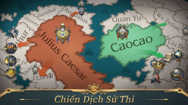 Chiến đấu, xây dựng huyền thoại đế chế