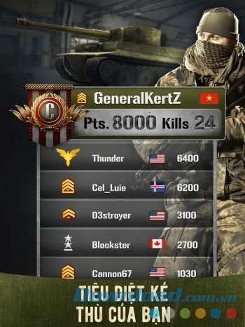 Tiêu diệt hết kẻ thù