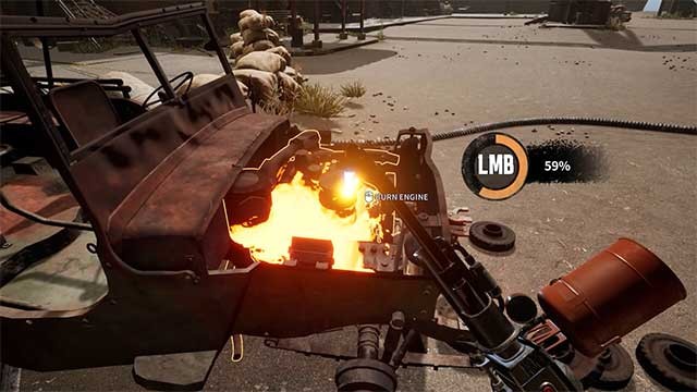 Bảo trì phương tiện, mở rộng căn cứ, phát triển vũ khí, tự động hóa robot,...