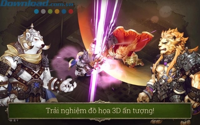 Trải nghiệm đồ họa 3D ấn tượng