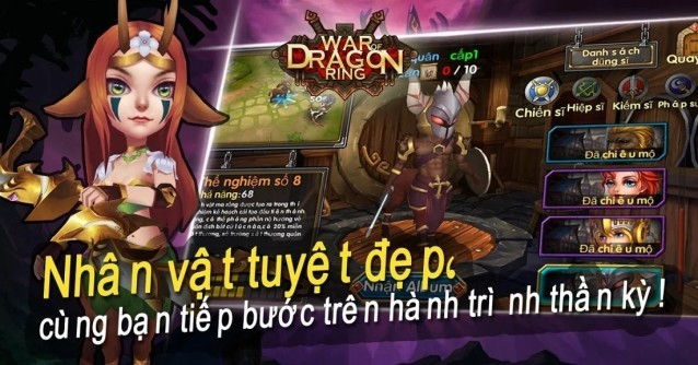 Anh hùng được thiết kế theo phong cách chibi tuyệt đẹp