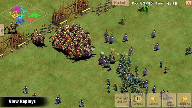 Toàn bộ lối chơi của War of Empire Conquest sẽ phức tạp hơn theo thời gian