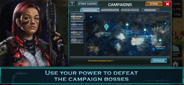 Sử dụng sức mạnh để đánh bại boss sử thi trong chiến dịch một người chơi