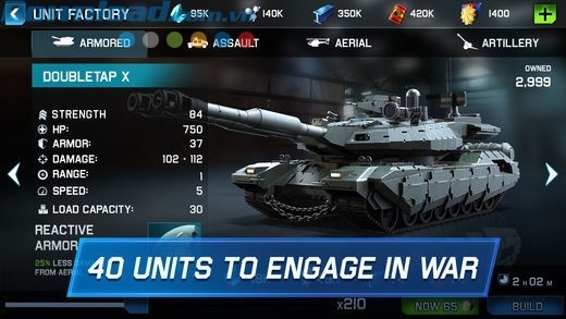 40 đơn vị sẵn sàng tham chiến vào cuộc chiến tranh toàn cầu