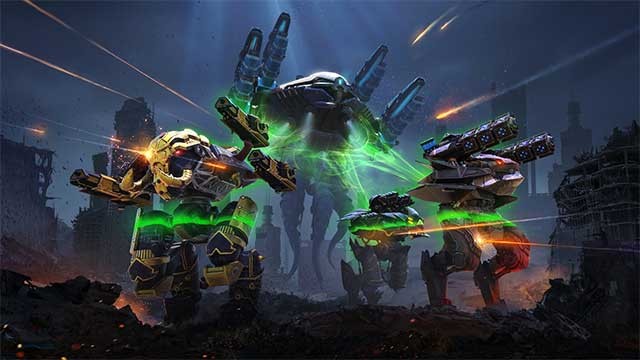 War Robots là game bắn súng trực tuyến với hàng chục robot chiến đấu