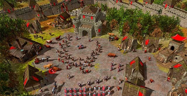 Game có hơn 100 tòa nhà và hơn 200 đơn vị chiến đấu