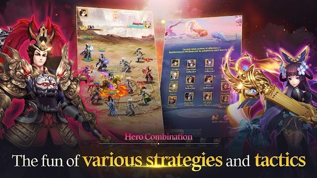 Kết hợp anh hùng, thử các chiến lược, chiến thuật khác nhau