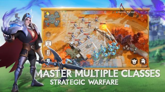 Rất nhiều lớp anh hùng khác nhau cho bạn lựa chọn