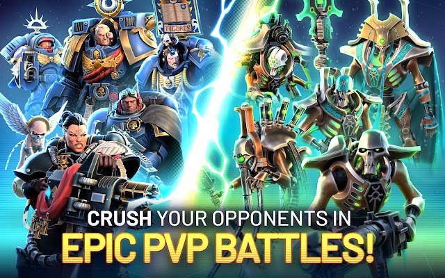Tấn công kẻ thù trong các trận chiến PvP hoành tráng trong game Warhammer 40,000: Tacticus