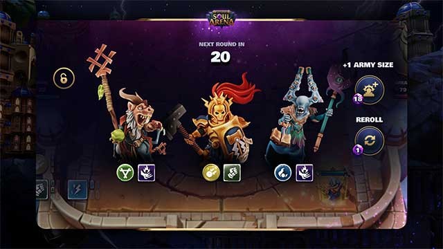 Đối đầu với những người chơi khác trong các chiến trường trực tuyến