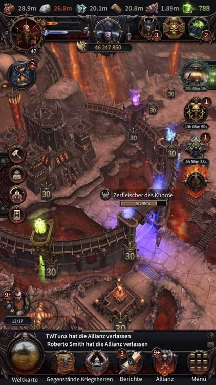 Tham gia chế độ PvE và PvP quy mô lớn trong Warhammer: Chaos & Conquest