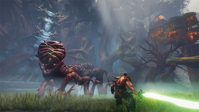 Warlander sở hữu hệ thống chiến đấu tự do phóng khoáng