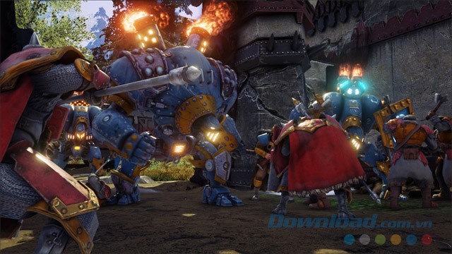 Chiến đấu trong game chiến thuật theo lượt cho máy tính WARMACHINE: Tactics