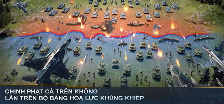 Tấn công các thế lực thù địch bằng hỏa lực.