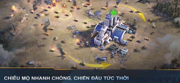 Chiêu mộ nhanh chóng, chiến đấu tức thời