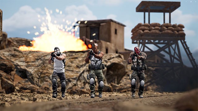 Chiến đấu với bot AI hoặc đối đầu với người chơi thực