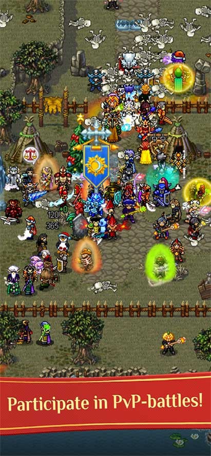 Tham gia nhiều cuộc chiến hấp dẫn trong Warspear Online