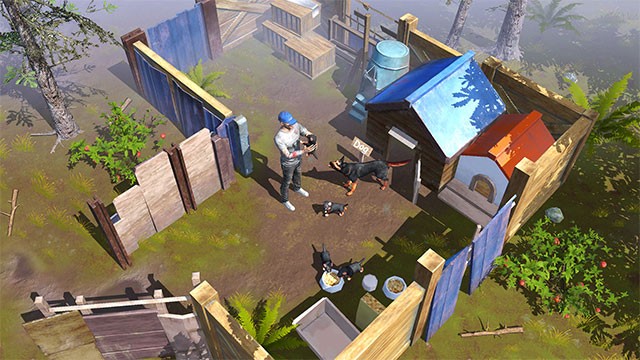 Xây dựng nơi trú ẩn an toàn để phòng thủ