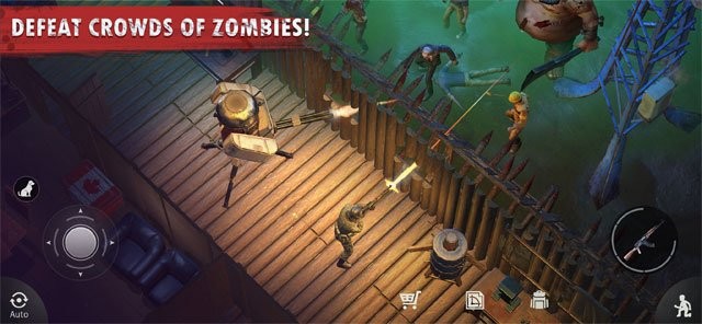 Tiêu diệt lũ zombie đông đảo