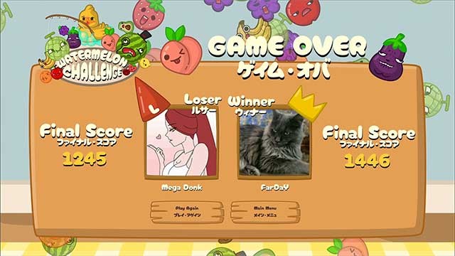 Tham gia vào các trận chiến kết hợp trái cây với những người chơi khác