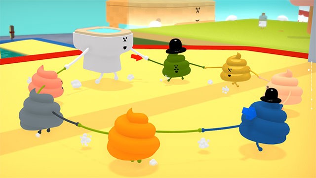 Wattam là game vui mà bạn có thể trải nghiệm 1 mình hoặc với những người thân