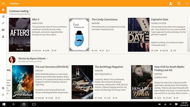Khám phá kho sách khổng lồ, liên tục được cập nhật và bổ sung trong Wattpad app