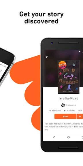 Wattpad cho Android dễ sử dụng