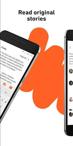 Wattpad cho Android có nhiều thể loại truyện khác nhau