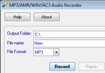 Audio Recorder - WAV, MP3, WMA, M4A Support