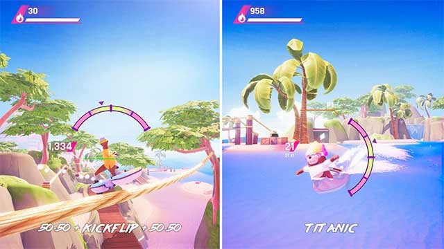 Trải nghiệm nhiều môi trường chơi tuyệt đẹp