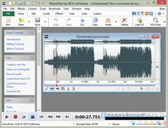 WavePad Sound Editor