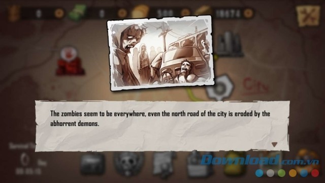 Khám phá cốt truyện đặc sắc của game chiến thuật miễn phí Waves of Zombies cho máy tính và Windows Phone