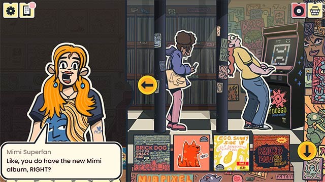 Wax Heads PC trao cho bạn nhiệm vụ quản lý cửa hàng băng đĩa với những vị khách kỳ lạ