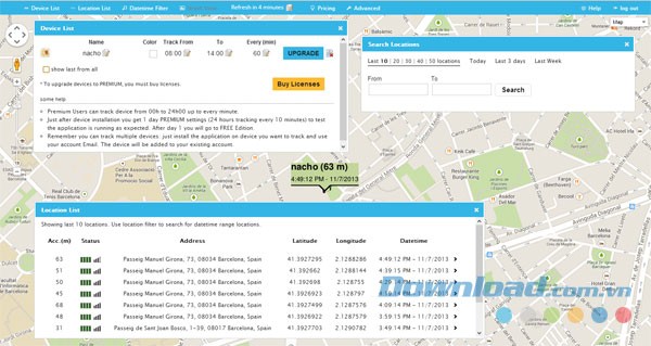 WAY GPS Tracker for Android