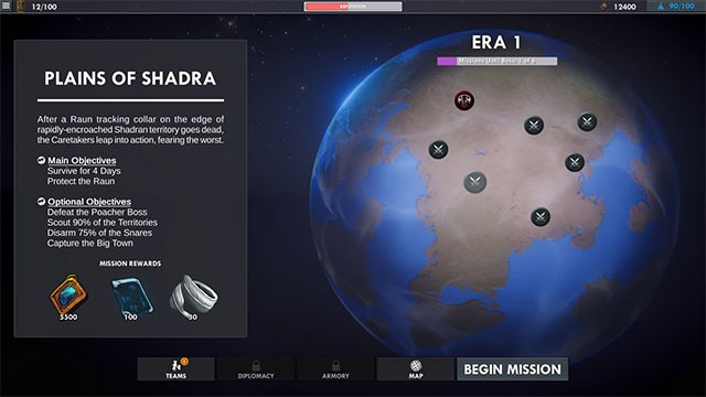 Khám phá bản đồ thế giới rộng lớn trong We Are The Caretakers PC