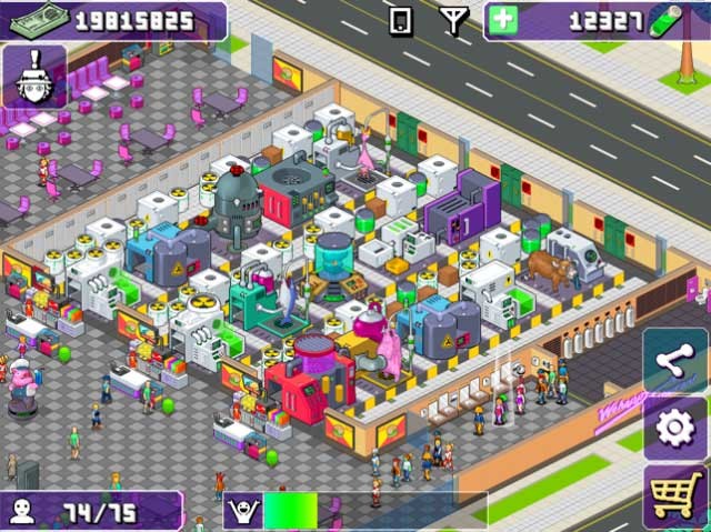 Quản lý nhà hàng quái vật của bạn trong game We Happy Restaurant