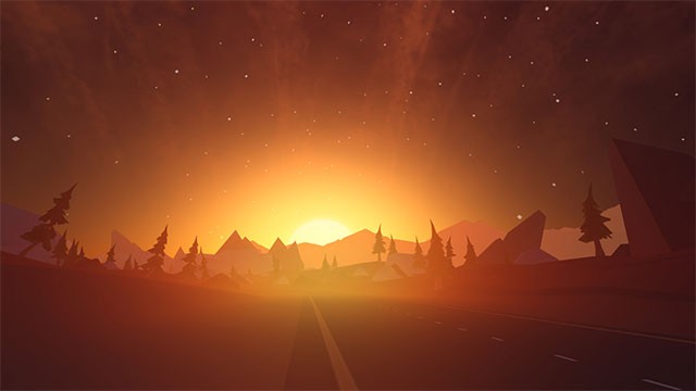 We Took That Trip PC tái hiện lại những khoảnh khắc đẹp như bình minh, hoàng hôn, trăng lên...