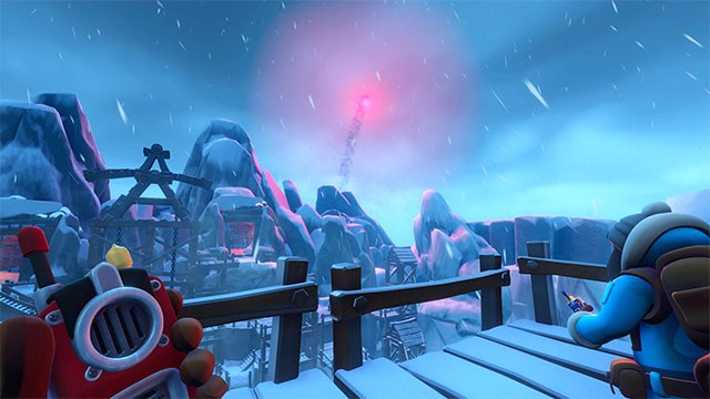 Co-op với đồng đội trong nhiệm vụ giải cứu tại Nam Cực băng giá