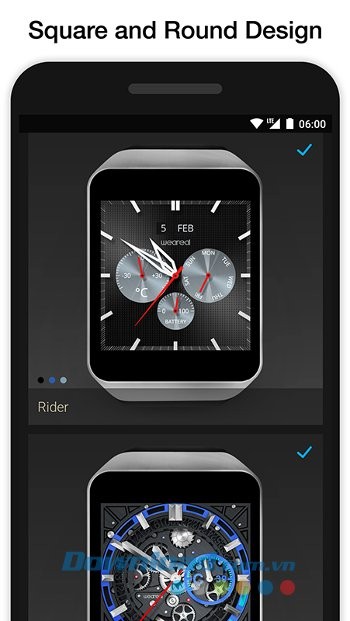 Weareal gồm nhiều kiểu thiết kế khác nhau