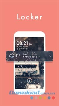 Weather + Locker for Android