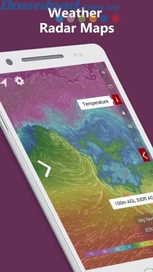 Các bản đồ radar thời tiết