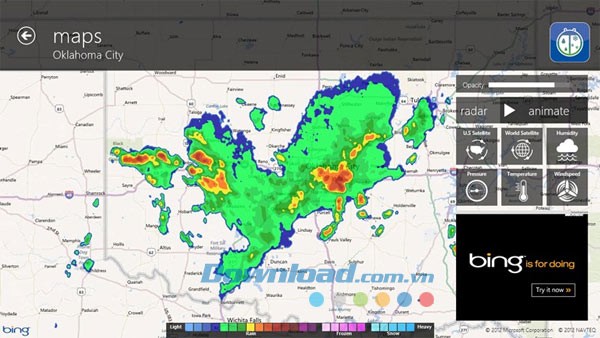 WeatherBug for Windows 8