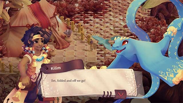 Khám phá thế giới dệt kỳ ảo cùng chú rồng của bạn trong Weaving Tides